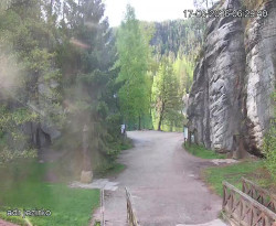 Vstup do skal, Pískovna