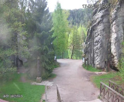 Vstup do skal, Pískovna