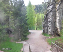 Vstup do skal, Pískovna