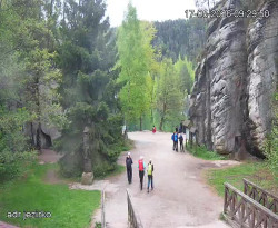 Vstup do skal, Pískovna