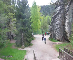 Vstup do skal, Pískovna