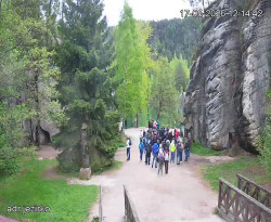 Vstup do skal, Pískovna