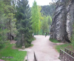 Vstup do skal, Pískovna