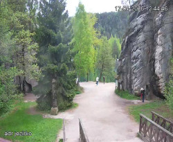 Vstup do skal, Pískovna