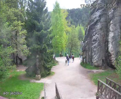 Vstup do skal, Pískovna