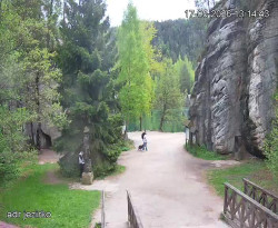 Vstup do skal, Pískovna