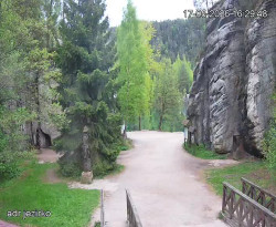 Vstup do skal, Pískovna