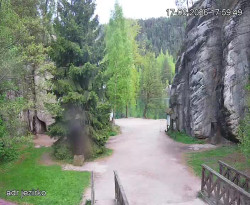 Vstup do skal, Pískovna