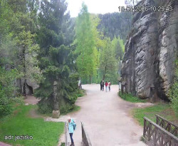 Vstup do skal, Pískovna