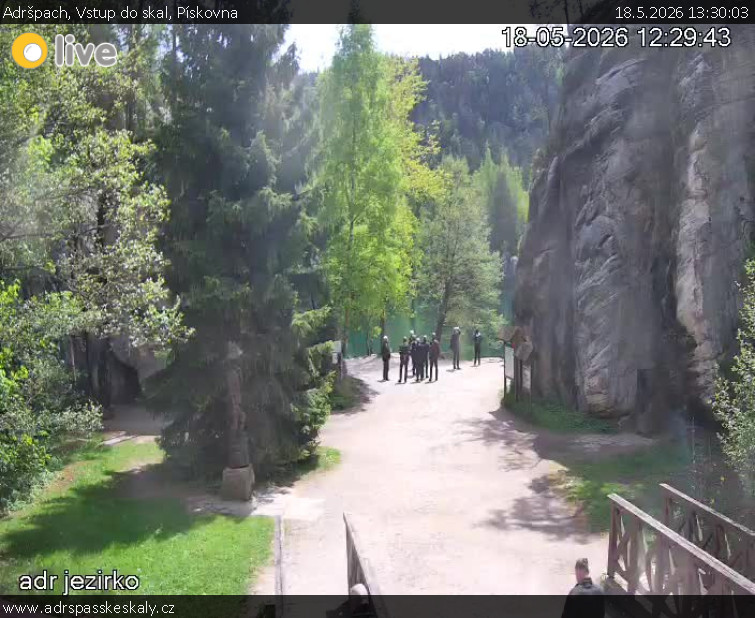 Adršpach - Vstup do skal, Pískovna - 18.5.2026 v 13:30