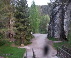 Vstup do skal, Pískovna