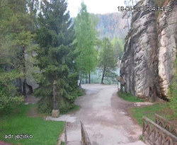 Vstup do skal, Pískovna