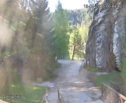Vstup do skal, Pískovna