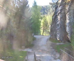 Vstup do skal, Pískovna