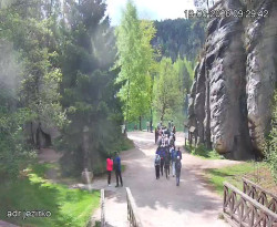Vstup do skal, Pískovna