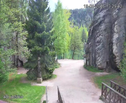 Vstup do skal, Pískovna