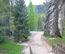 Vstup do skal, Pískovna
