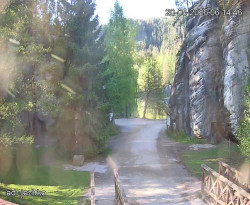 Vstup do skal, Pískovna