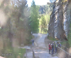 Vstup do skal, Pískovna