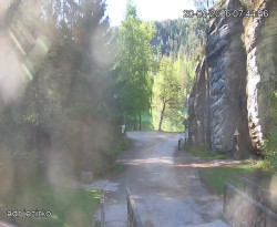 Vstup do skal, Pískovna