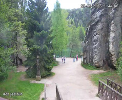 Vstup do skal, Pískovna