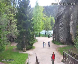 Vstup do skal, Pískovna