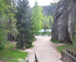 Vstup do skal, Pískovna