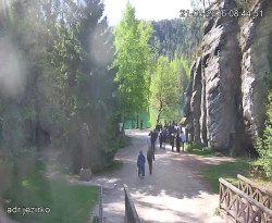 Vstup do skal, Pískovna