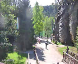 Vstup do skal, Pískovna