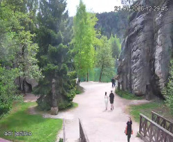 Vstup do skal, Pískovna