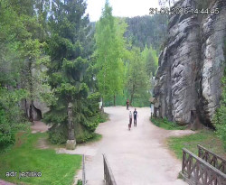 Vstup do skal, Pískovna