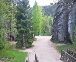 Vstup do skal, Pískovna