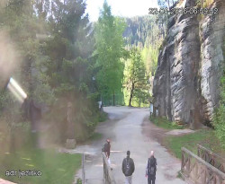 Vstup do skal, Pískovna