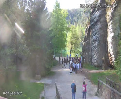 Vstup do skal, Pískovna