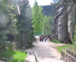 Vstup do skal, Pískovna