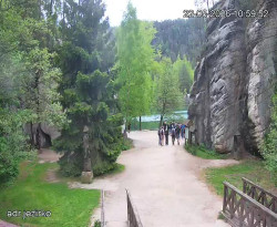 Vstup do skal, Pískovna