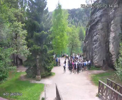 Vstup do skal, Pískovna