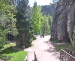 Vstup do skal, Pískovna