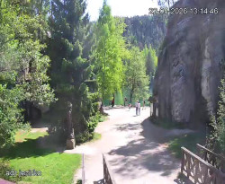 Vstup do skal, Pískovna