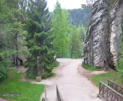 Vstup do skal, Pískovna