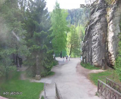 Vstup do skal, Pískovna