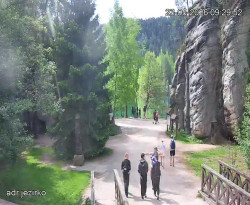 Vstup do skal, Pískovna
