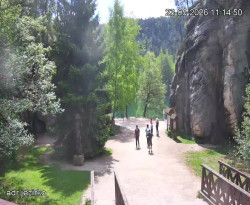 Vstup do skal, Pískovna