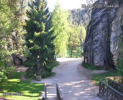 Vstup do skal, Pískovna
