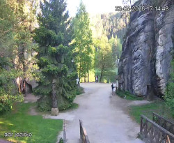 Vstup do skal, Pískovna