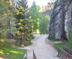 Vstup do skal, Pískovna