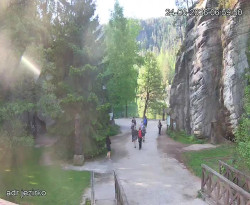 Vstup do skal, Pískovna