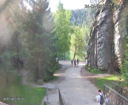 Vstup do skal, Pískovna