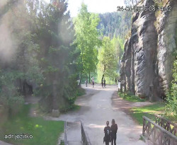 Vstup do skal, Pískovna