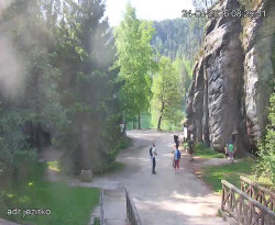 Vstup do skal, Pískovna